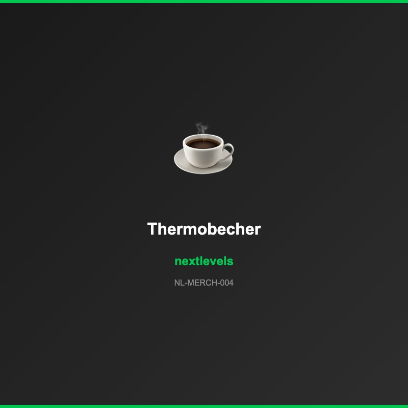 nextlevels Thermobecher