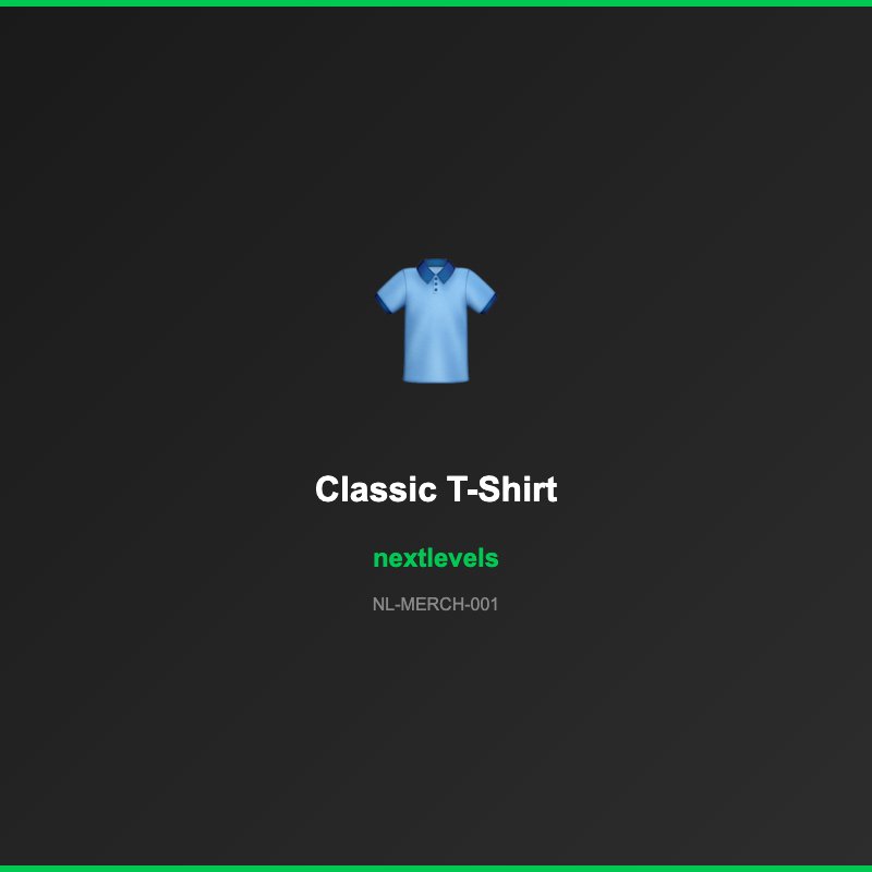 nextlevels Classic T-Shirt