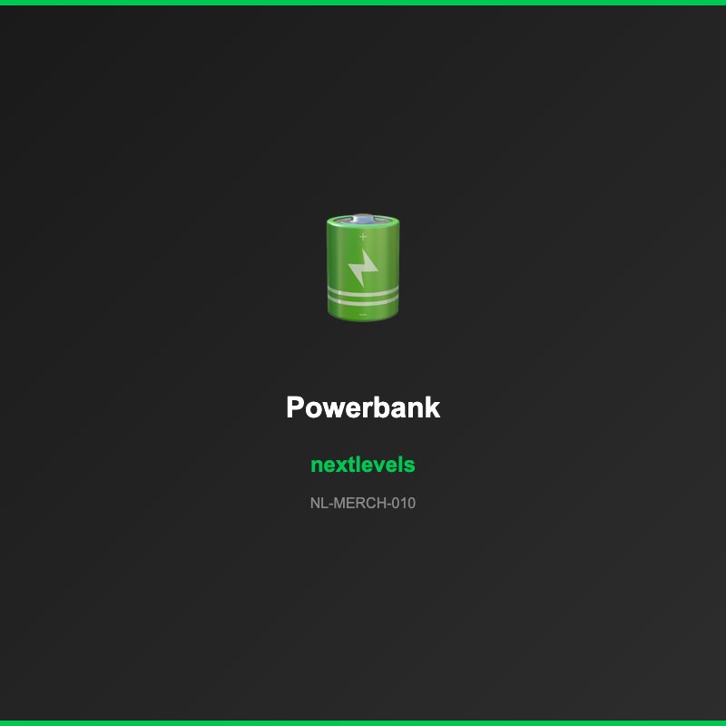 nextlevels Powerbank