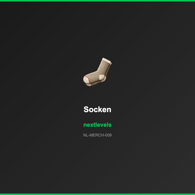 nextlevels Socken 3er-Pack
